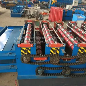 IBR Roofing Steel Tile Double Cold Former Roll Forming Machine With High Quality thumbnail-5
