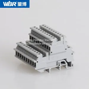 Multi Conductors Two Layer Screw UK Terminal Block MBKKB2.5 thumbnail-3