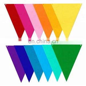 Halloween Decor Pennant Felt Banner Flag 2019 thumbnail-5