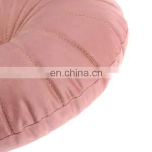 Wholesale Comfortable Fashion Micro Mink Circle Chair Cushions With Button for Living Room thumbnail-4