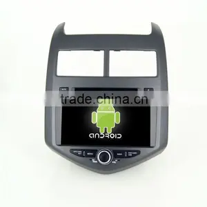 Quad Core Car Dvd Player With Gps,wifi,BT,mirror Link,DVR,SWC for Chevrolet Aveo thumbnail-1