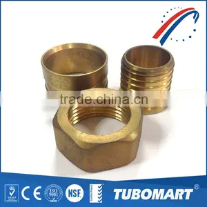 NSF UL Approved Brass Pipe Slid Fitting Metal Female Adapter Straight Union thumbnail-3