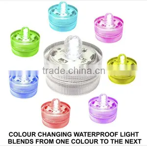 Wholesale LED Subenersible Waterproof Candle Tea Lights-RGB SNL068 thumbnail-2