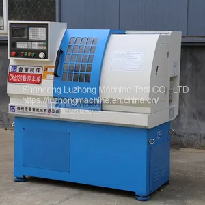 CK6120 CK6125 Mini CNC Lathe Small Gear Head Lathe Machine For Sale thumbnail-3