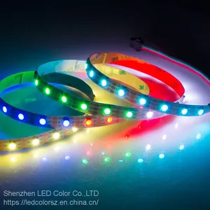 Digital Rgb Led Strip LC8812B 5050 Smd White Pcb Led Strip thumbnail-5
