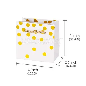 Custom Logo Printing White Cardboard Garment Shopping Bag With Handle thumbnail-1