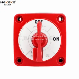 NEKEKE MT088 Battery Disconnect Isolator Cut Off Kill Switch For Marine Boat Yacht Car thumbnail-1