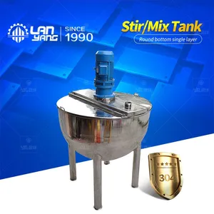 Stainless Steel Sealed Storage Tank Single-layer Storage Tank Sanitary Food Grade Stainless Steel 304 Material Tank Body thumbnail-5