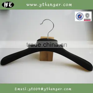 HA7046 Large Strong Plastic Hanger Men Coat Velvet Clothing Hanger Supplier's Choice thumbnail-5