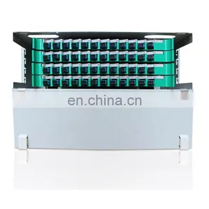 ODF 144 Port Fiber Optic Patch Panel Modulized Splice Tray 19 Inch Rack Mounted ODF thumbnail-5
