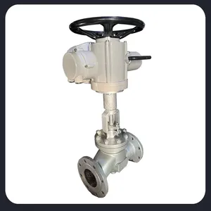 Industrial Bus Type Electric Actuator J941H-16C DN100 Carbon Steel Globe Valve Actuator thumbnail-3