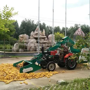 The Multi Cylinder Double Barrel Corn Thresher is Automatically Fed and Threshed Clean thumbnail-2