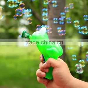 Lovely Cartoon Friction Frog Bubble Gun With Lots of Fun thumbnail-3