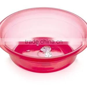 Large Round Crystal Washing Up Bowl Basin thumbnail-1