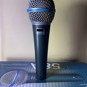 Professional Recording Microphone Beta 58A SM58 Wired Professional Vocal Cardioid Dynamic Microphone Karaoke MIC For Shure thumbnail-3