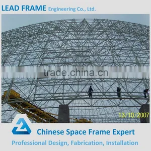 Large Span Space Frame Vaulted Roof for Coal Storage thumbnail-1