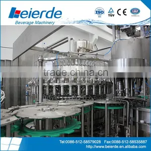Hot Drink Monoblock Rinser Filler Capper 3 in 1 Filling Machine thumbnail-4