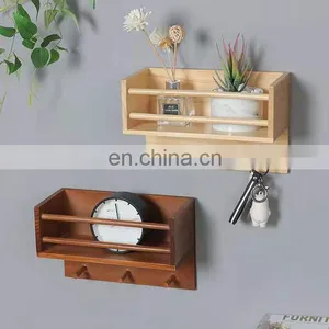 Kitchen Hanging Shelf for the Shower Bathroom Set of 2 Wall Mounted Organizer Storage Containers Shelves Floating thumbnail-2