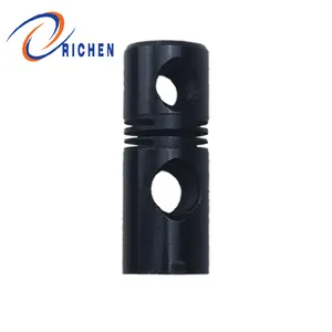 OEM CNC Turning Machining Aluminum Parts With Black Anodizing Surface Treatment for Industrial Equipment thumbnail-5