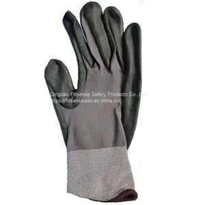 15Gauge Nylon Spandex Liner Nitrile Foam Coated Work Gloves EN388 4131X thumbnail-3
