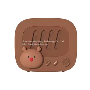 2022 New Style X18 Wireless Home Subwoofer Outdoor Portable Mini Cute Small Cartoon Speaker thumbnail-3