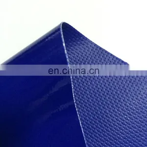 400gsm Abdeckplane Vinyl Coated Anti-uv Pvc Coated Sun Protective B1 Fire Resistant Pvc Tarpaulin Fabric thumbnail-1