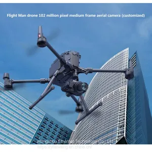 Flying Man Drone 210 Million Pixel Five Lens Tilt Camera (customized) thumbnail-4