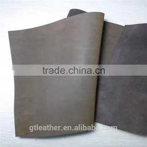 Genuine Cow Split Nubuck Leather for Safety Shoes thumbnail-3