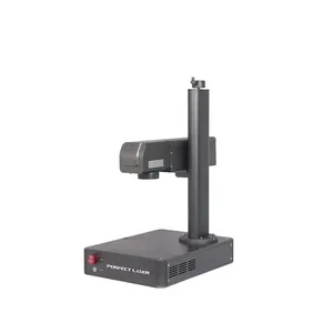 20w Desktop Fiber Laser Engraver for Metal and Plastic Tag With Computer thumbnail-1