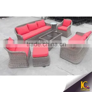 Cheap Price High Quality Rattan Sofa Furniture Outdoor Sofa Japanese Style Sofa thumbnail-1