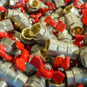 IFAN Manufacturer OEM Butterfly Handle Brass Ball Valve thumbnail-1