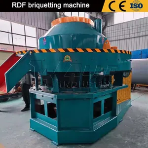 Low Consumption RDF Briquette Press Machine | Eco-Friendly Municipal Waste Disposal Equipment thumbnail-2