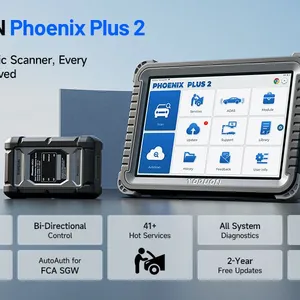 TOPDON Phoenix Plus 2 Scanner, Bidirectional Scan Tool, ECU Coding, Topology Map CANFD Car Diagnostic Scanner thumbnail-1