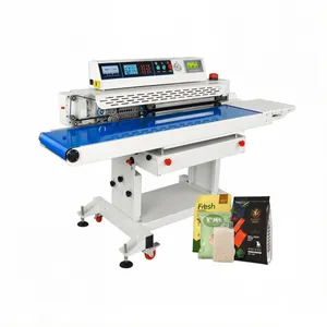 Automatic Vacuum Sealing Machine With Coding Printing Date and Gas Flushing Food Snacks Meat Commercial Packaging Machine for Plastic Bags thumbnail-1