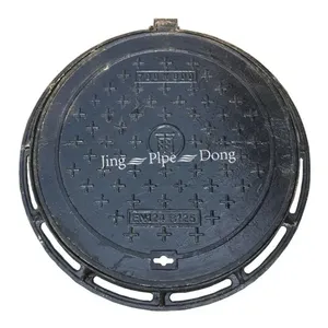 Telecom Ductile Iron Cover Manhole Cover Cast Iron Manhole Cover With Frame thumbnail-5