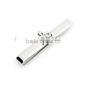 Fashion Jewelry Fleur di Lis Tie Bar thumbnail-1