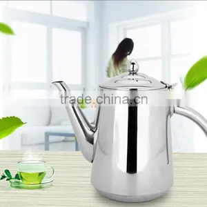 Hot Sale Stainless Steel Arabic Coffee Pot thumbnail-2