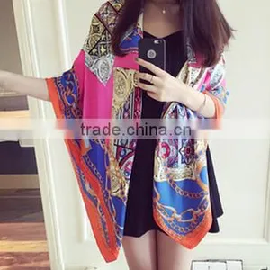Factory Direct Supply Long China Pashmina Woman Printed Scarf thumbnail-3
