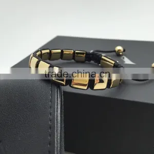 Custom High Quality Stainless Steel Jewelry Handmade Man Charm Bead Bracelet Popular Style Hot Sell thumbnail-1