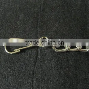 METAL CHAIN WITH ONE SIDE CLIP END OTHER SIDE ABS PLASTIC STAR/PLASTIC STONE ENDING thumbnail-3