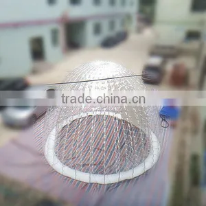 Cheap Air Sealed Camping Inflatable Clear Tent/ Inflatable Camping Tents for Sales thumbnail-1