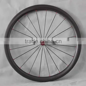 Fromt 40mm Rear 56mm Carbon Road Bike Wheels Road Combined Bicycle Wheel Clincher W40C thumbnail-6