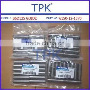 Komatsu S6D125 Valve Guide, Intake, Exhaust, 6150-12-1370 thumbnail-1