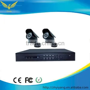 CCTV Products! 4CH D1 H.264 DVR With 600TVL IR Waterproof Bullet Camera thumbnail-1