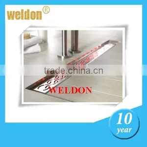 304 Stainless Steel Bathroom Long Floor Drain Waste Grate Shower Drainer thumbnail-5