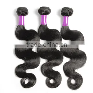 100 Human Hair, Cheap Brazilian Hair Weave, Body Wave Virgin Human Hair Extension Weave For Best Selling Quality Choice thumbnail-2