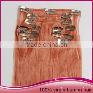 Wholesale Clip In Hair Extension Real Peru Human Hair Clip In Extension thumbnail-1