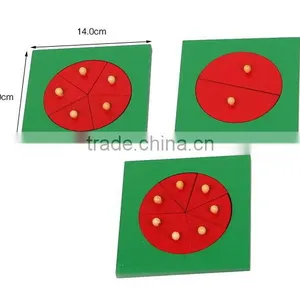 High Quality Preschool Montessori Toy of Montessori Material Metal Inscribed & Concentric Figures thumbnail-3