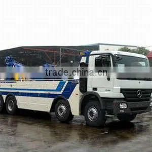 Mercedes Benz 8*4 Platform Road Wrecker Truck thumbnail-1