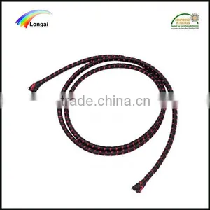 4mm Black Round Braided Elastic Cord 4mm Elastic Rope thumbnail-1